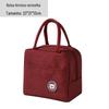 Bolsa de Almoço para trabalho bolsa isolada com folha de alumínio bolsa de almoço portátil bolsa de almoço simples espessa bolsa de lancheira fashion para sair