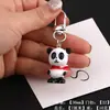 Llavero de Panda Estilo Chino de Resina Artificial Llavero de Bolsa Hecho a Mano DIY Colgante Material para Joyería Accesorios