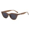 2024 nuevas gafas de sol retro ojo de gato chica popular marco pequeño libro rojo mujer populares en línea protección UV hombres