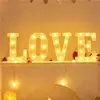 Luces de Letras de Feliz Cumpleaños Cadena de Luces LED Decoración de Escena Palabra Señal Maletero Accesorios para Proponer Atmósfera