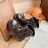 Botas de tornozelo com laço estilo coreano para crianças, solado macio, antiderrapantes, versáteis botas de algodão para outono e inverno, estilosas botas Chelsea de tornozelo para meninos e meninas