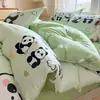 Roupa de Cama Capa de Edredom Solteiro Presente Atacado Capa de Edredom de Algodão com Aloe Vera Capa de Edredom Solteiro Lençol de Cama Solteiro para Dormitório Estudantil Capa de Edredom