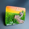 Ímã de Geladeira Resina Grande Muralha de Pequim 3 Cultural e Criativo Retangular Criativo Tridimensional Souvenir de Viagem Adesivo Magnético Artesanato