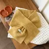 Bufanda pequeña de lana de color liso para mujer, ambiente invernal, cálida, suave, protección para el cuello de persona perezosa, bufanda cruzada, calentador de cuello tejido, transfronterizo