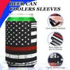 Fundas para Latas de Cerveza y Cola Sublimadas con Estampado de Material de Buceo Transfronterizo con Base Plegable y Logo Personalizable