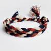 Pulsera F500 Nuevo Estilo Algodón Poliéster Coreana Original Tejida a Mano Pulsera Estudiantil para Mujer Artística de Nueve Hilos Mori