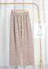 Pantalones de Casa Otoño e Invierno, Pantalones de Dormir Térmicos de Doble Cara para Mujer, Pantalones Rectos Sueltos, Pantalones Cálidos Casuales, Pantalones a Cuadros para Mamá para Uso al Aire Libre