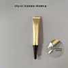 En Stock Botella de Plástico Vacía de 20 ml Tubo Suave Cosméticos Alto Brillo Oro y Plata Compuesto de Plástico y Aluminio Tubo Suave