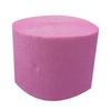 Fita de flor de papel crepom colorido decoração de ambiente para festa de aniversário infantil papel crepom com borlas para jardim de infância parede de fundo