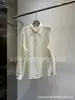 Show Otoño e Invierno 2025 Nueva Versátil Casual de Alta Gama Transpirable Lana Cachemir Camisa de Manga Larga con Solapa