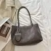Shuai Mi Home 2026 Otoño Nuevo Bolso Tote Estampado de Leopardo para Mujer de Gran Capacidad Bolso de Hombro para Viajes Bolso de Mano Retro de Moda