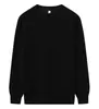 Sudadera Redonda de Terciopelo Zorro Plateado Retro al por Mayor Otoño e Invierno Manga Larga Ropa de Trabajo Otoño e Invierno para Hombres y Mujeres con Logo Impreso