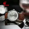 Novo Relógio de Pulso Masculino de Couro de Alta Qualidade Simples Luminoso de Quartzo Cruzado AliExpress Calendário