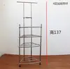 Estante para Lavabo de Acero Inoxidable Y*H Estante para Lavabo de Pie Estante de Tres y Cuatro Esquinas Estante para Lavabos de Múltiples Niveles Conjunto para Cocina y Baño