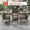 Bar Retro, Tienda de Té de Leche, Combinación de Mesa y Silla de Cafetería, Sofá de Madera Maciza, Cabina de Casa de Té, Taberna de Negociación Ocio