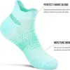 Calcetines Deportivos Transfronterizos para Correr para Mujer, Deportes al Aire Libre, Entrenamiento Físico, Maratón, Calcetines Cortos para Hombre, Algodón Acolchado, Transpirables, Calcetines Tobilleros