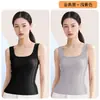 Chal Cálido Forrado de Polar con Sujetador Integrado para Mujer, Camisola Elegante sin Espalda para Otoño e Invierno con Sujetador Incorporado, Pieza Única con Accesorio para el Cabello