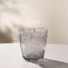 Vaso de Agua de Cristal Glaciar Colorido, Vaso de Cerveza Transparente de Lujo Ligero, Vaso para Jugos, Taza de Café Simple Estilo Ins