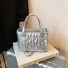 Bolsa Transversal Acolchoada Estilo Chanel para Mulheres, Nova Tendência Verão 2026 Bolsa Saco, Bolsa de Ombro Versátil, Bolsa Transversal