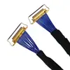 Cable Coaxial de Alta Velocidad Ultra Fino I-Pex20453-20P Cable de Pantalla Edp de Doble Extremo con Anillo de Tracción Paso de 0.5 mm 20453