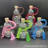 Fábrica de Origen Venta al por Mayor Botella Calabaza Vidrio Imprimible Botella de Vino Calabaza Botella de Vino Remojado Bebida Popular Botella de Té con Leche Lugar Turístico