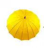 Paraguas Recto Largo Automático a Prueba de Viento Arcoíris de 16 Varillas al por Mayor para Hombre Paraguas de Lluvia Impresión Personalizada LOGO Publicidad