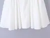 Al por mayor 2026 Verano Nuevo Estilo Europeo y Americano para Mujer Blanco Ceñidor de Cintura Estilo Vacaciones Vestido de Tirantes 7909