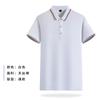 Camisa Polo de Manga Corta con Cuello Lapel Publicidad Personalizada Camisa O de Manga Corta Ropa de Trabajo Ropa para Reunión de Clase Ropa de Trabajo Logo Bordado