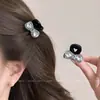 Exquisitos pasadores pequeños con forma de lazo, adecuados para cabello fino, pinzas de tiburón de clip medio, pasadores dulces para flequillo de lado, horquillas y accesorios para el cabello para mujeres