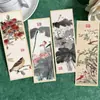 30 Tintas Serie Estilo Chino Bloc de Notas Sencillo Material Creativo Literario Papel de Lectura Marcador de Páginas DIY Disponible