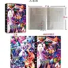 Álbum de colección de tarjetas de juego transfronterizo de anime y dibujos animados, paquete de 9 tarjetas