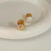 Liquidação de JoiasBrincos de Tarraxa em Prata S925 para Mulheres, Modernos e Versáteis, Brincos Populares para Barracas de Feira Noturna