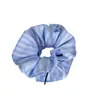 Scrunchie de Laço de Fita de Ballet Estilo Coreano Acessório de Cabelo Grande para Mulheres, Tecido de Renda Texturizado Elástico de Cabelo Ornamento de Cabelo