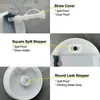 Tampa de copo vedada com tampa de canudo plugue de silicone à prova de vazamento à prova de poeira copo de acompanhamento kit de plugue de silicone anti-vazamento Stanley