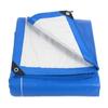 [Lona Jincang] 140g plástico PE azul y blanco a prueba de sol a prueba de lluvia impermeable Cubierta a prueba de sol cubierta de patio de carga lona