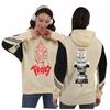 Sudadera con capucha para pareja de talla grande con forro polar de Amazon, sudadera con capucha y empalme transfronterizo, Berserk Sword Wind Legend