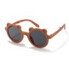 Óculos de sol dobráveis infantis atacado masculino e feminino óculos de sol com proteção solar fofo desenho animado óculos para bebê criança DJ3007