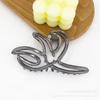 Pinza de Metal Grande Creativa con Incrustaciones de Perlas de Estrella de Mar para el Cabello de Mujer, Simple, Hueco, Criaturas Marinas, Pinza de Tiburón