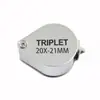 Lupa Plegable de Gama Alta Recomendada 30x Óptica de Metal para Joyería, Diamantes, Apreciación de Joyas, Antigüedades, Identificación de Reliquias Culturales
