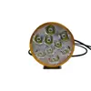 Luz LED Ultra Brilhante Shenzhou Nine de 9 Leds 12V-80V Holofote Universal para Veículos Elétricos, Motocicletas e Triciclos, Instalação Externa