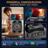 Altavoz Bluetooth Mini de 3 pulgadas Sing-E Zqs-W3105 con Micrófono, Soporte para Teléfono Móvil, Soporta Inserción de Tarjeta