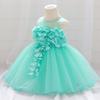 Vestido para Bebé Niña Nuevo Vestido de Lavado de Pétalos para Bebé de un Año Vestido de Fotografía de Cumpleaños para Niña niños