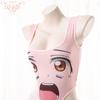 Cosplay Anime Sexy Lindo Sonriente Traje de Baño de una Pieza Dead Pool Agua Secundaria Lencería Sexy Uniforme Femenino