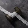 Duolong Nueva Tela de Encaje Calado Flor de Algodón Ropa Textil Juguetes Hechos a Mano DIY Decoración Hecha a Mano