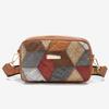 Bolso de mensajero de moda de nicho 2024, nuevo bolso de mujer con estampado a cuadros, bolsos de comercio exterior al por mayor, bolso de cámara con personalidad de estilo extranjero.