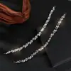 Accesorios para el Cabello Princesa Accesorios de Pedrería Diadema para Niña de las Flores Chica Coreana Cumpleaños Lindo Versátil Diadema de Rendimiento Tocado Hojas