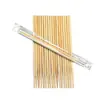 Palillos Desechables de Bambú Xinzhi Lin, Empacados Individualmente, Grado Alimenticio, Biodegradables, Adecuados para Llevar y Uso Comercial