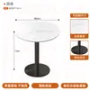 Mesa y sillas de comedor de losa de roca del sudeste asiático, estilo Hong Kong, estilo tailandés, estilo Tom Yum, mesa cuadrada de 60 cm, silla plegable, mesa larga de restaurante de té, silla de moda