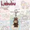 Llavero Labubu Oveja Pequeña Lindo Dibujo Animado Acrílico Personalizado Colgante para Mochila Llavero Regalo