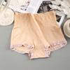 Ropa interior adelgazante de cintura alta sin costuras para mujer, de algodón antibacteriano, muy elástico, suave, transpirable, antipellizcos, cómoda y a la moda.